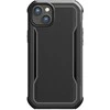 Raptic X-Doria Fort dėklas iPhone 14 Plus su MagSafe šarvuotu dangteliu, juodas