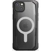 Raptic X-Doria saugus dėklas iPhone 14 Plus su MagSafe šarvuotu dangteliu, juodas