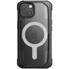 Raptic X-Doria saugus dėklas iPhone 14 Plus su MagSafe šarvuotu dangteliu, juodas