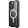 Raptic X-Doria saugus dėklas iPhone 14 Pro Max su MagSafe šarvuotu dangteliu, juodas