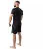 Rashguard, juoda, trumpos rankovės, BlackRS - S