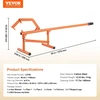 VEVOR Rąstų kėlėjas 46,5 cm iki 38 cm skersmens