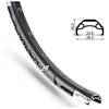 Ratas RODI BLACKROCK 27.5'' 584x23 juodas 32 skylutės