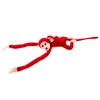 Lean Toys Pliušinis beždžionės žaislas su mažyliu, 90 cm