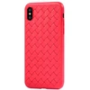 Devia Raudonas minkštas telefono dėklas iPhone XS Max