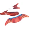 Putplasčio lėktuvas Dinozauras Lean Toys, raudonas