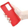 Crong Color Cover - Flexible dėklas skirtas Huawei P40 Pro Raudona