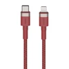 Raudonas USB-C į Lightning laidas, 1 m, 3 A
