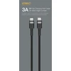 Raudonas USB-C į Lightning laidas, 1 m, 3 A