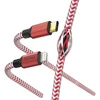 Hama Reflected USB-C - Lightning 1,5m, raudonas
