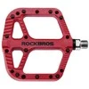 Raudoni platforminiai pedalai Rockbros