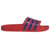 Raudonos ir mėlynos spalvos Adidas Adilette Aqua šlepetės IH9012