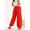 Raudonos jogger stiliaus kelnės Rue Paris