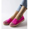Rausvos platformos espadrilės Magali