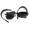 Reabilitacijos pedalai PVC 1/2'' juodi