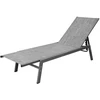 Reguliuojamas sodo gultas HECHT SOFIA LOUNGER, aliuminis