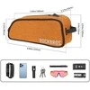 Rockbros 30120045004 ROAD TO SKY bicycle bag for the top frame tube, waterproof, 0.7L - oranžinis