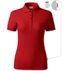 Reserve moteriški polo marškiniai (Raudona (Prekės ženklo etiketė))