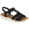 Rieker sandalai V0646-00 juodi 36