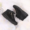Rieker W RKR567 Atsparus vandeniui Insulated Leather Ankle Boots