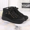 Rieker W RKR567 Atsparus vandeniui Insulated Leather Ankle Boots