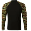 Rimeck Camouflage ilgomis rankovėmis M marškinėliai MLI-16633, karinis rudas raštas