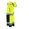 Rimeck dviejų spalvų EN ISO 20471 softshell striukė M MLI-T5297 fluorescentinė geltona