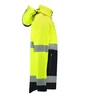 Rimeck dviejų spalvų EN ISO 20471 softshell striukė M MLI-T5297 fluorescentinė geltona