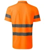 Rimeck HV Runway M polo marškinėliai MLI-2V998, fluorescencinė oranžinė