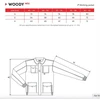 Rimeck Woody M MLI-W5194 juodos spalvos striukė
