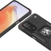 Wozinsky Ring Armor dėklas skirtas Mi Poco M4 Pro 5G / Redmi Note 11 5G (Kinija) / Redmi Note 11T 5G / Redmi Note 11S 5G, juodas