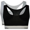 Rinkinys 2 biustonoszy bralette Calvin Klein LV00QF8494 – juoda / Šviesiai mėlynas Plein Air