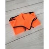 Rinkinys hobby horse: oranžinis pledas ir ausinukai