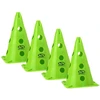 Smj Rinkinys iš 4 treniruočių kūgių - 30 cm žali / PT4-13H-G