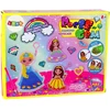 Lean Toys Karoliukų rinkinys LeanToys su princesės raktų pakabuku