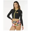 Rip Curl G-Bomb 1.5 Ls Fz Crop Jkt moteriška striukė, juoda