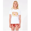 RIP CURL Marškinėliai "Surf Revival" - Mergaitei - balti