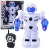 Lean Toys Interaktyvus RC robotas su nuotolinio valdymo pultu, 27.5 x 20 x 9 cm