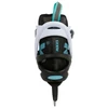 Roces ICY 5 moteriškos pačiūžos juodos, baltos ir mėlynos 450737 001