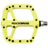 RockBros platforminiai pedalai, geltoni