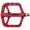 Raudoni platforminiai pedalai Rockbros