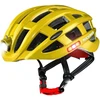 Rockbros Dviračio šalmas MTB su šviesos diodu, geltonas, 57–62 cm