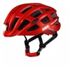 Rockbros MTB dviračio šalmas su šviesele, raudonas, 57-62cm