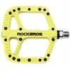 RockBros platforminiai pedalai, geltoni