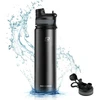 Rockbros terminis buteliukas 35210029003 juodas 1000 ml