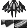 Rockbros TS-61 10110061004 Vaikų dviračio šalmas su nuimamu smakru, dydis M (54-57) - Žalias