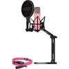 Rode Microphones NT1 Signature +XLR-cable+Desktop Studio Arm , microphone - pink, Bundle