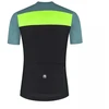 Rogelli CORE BLOCK marškinėliai juoda-turkio-geltona 7XL