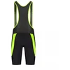 Rogelli CORE juodi fluorescenciniai bib šortai 4XL