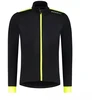 Rogelli CORE marškinėliai ilgomis rankovėmis juoda-fluorescencinė 6XL